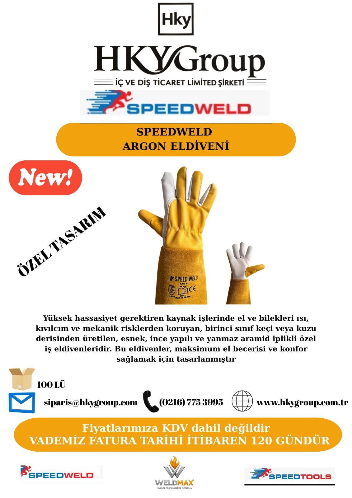 SPEEDWELD CİLD ARGON ELDİVENİ